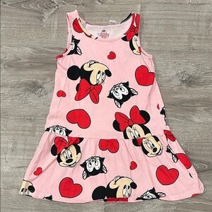 H&M Pink Disney Character Kids Dress
